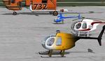 FS2002
                  AI Helicopters 104: "Three Light - One Heavy"